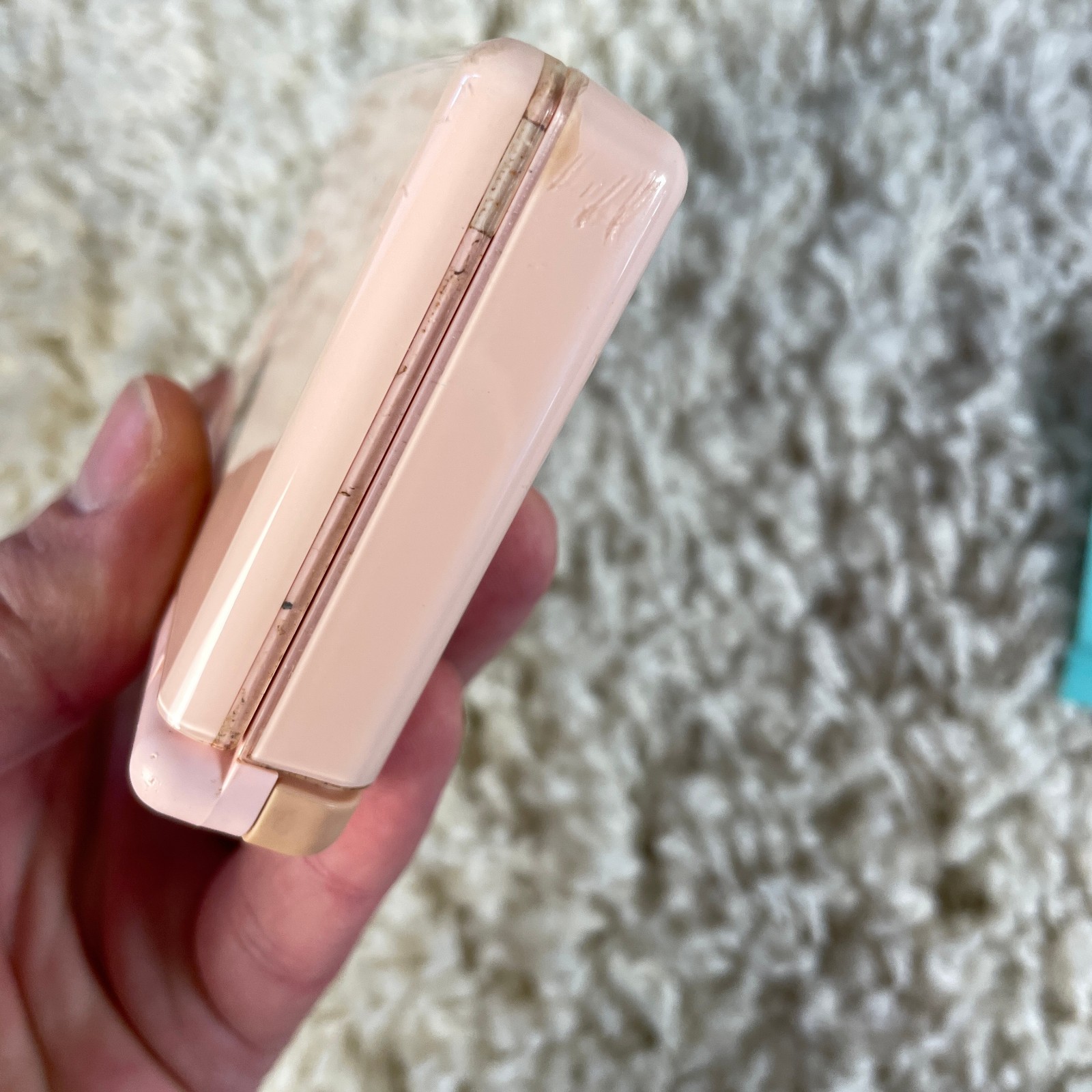 Nintendo DS Lite Rose Pink Handheld System Console USG-001 READ PARTS