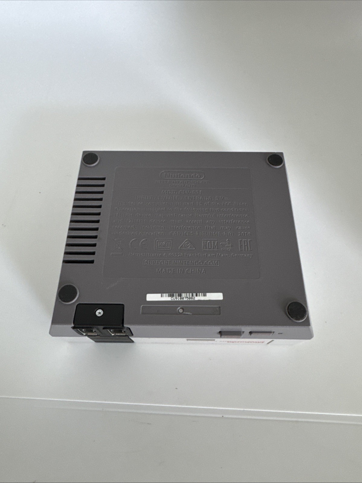Nintendo CLV-001 NES Console Only. Not Working. No Power And Sold AS IS.