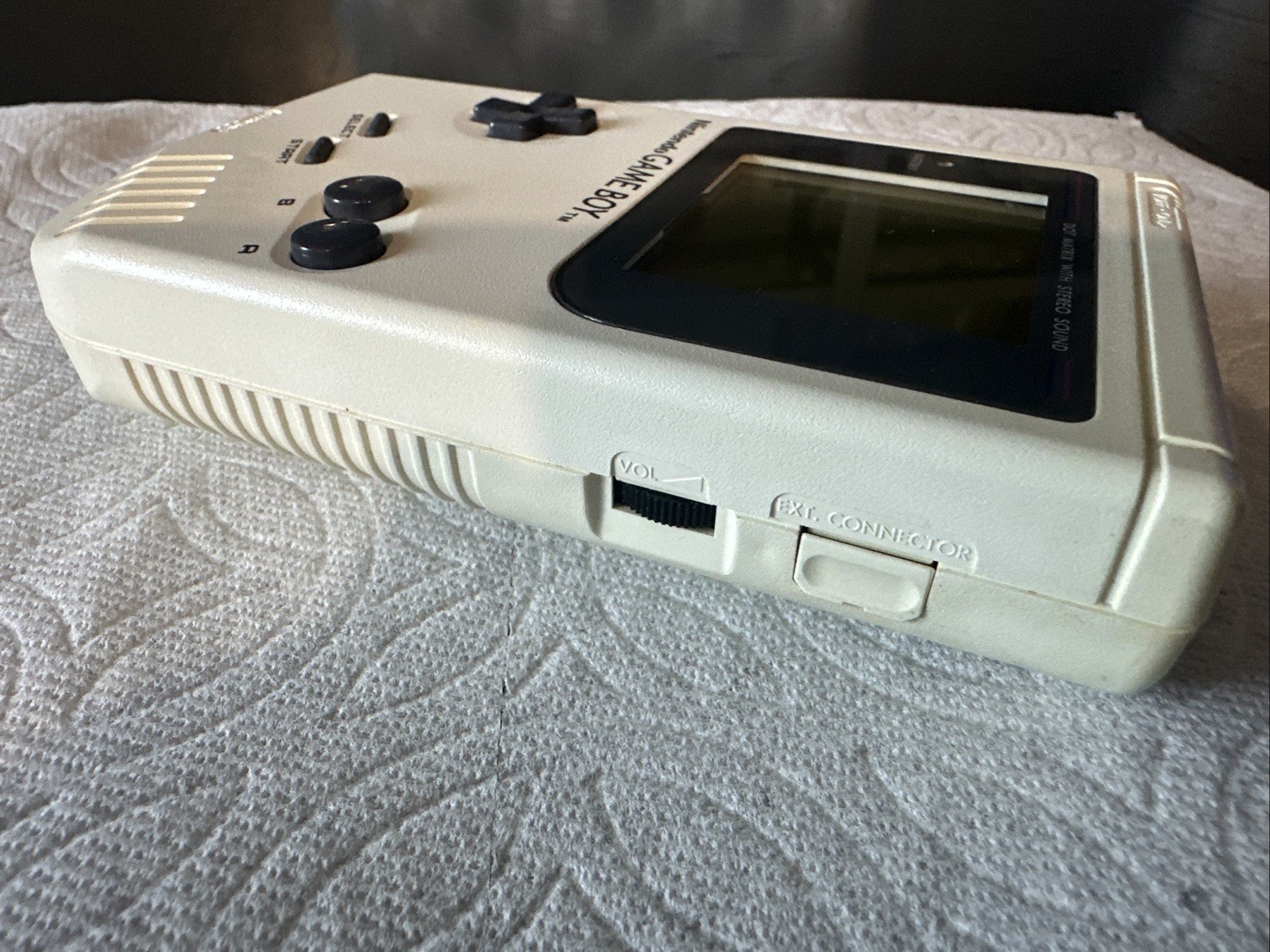 Authentic Original White Play It Loud Gameboy, Tested, HTF Color! Please Read!