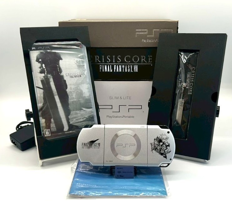 PSP 2000 Crisis Core FF7 10th Anniv. Limited Unopened Game W/ Box Japan #516