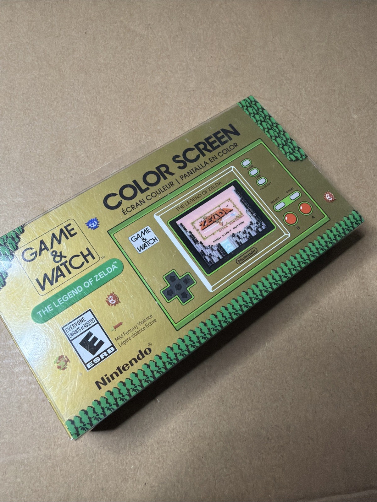 Nintendo Game & Watch: The Legend of Zelda US USA Version