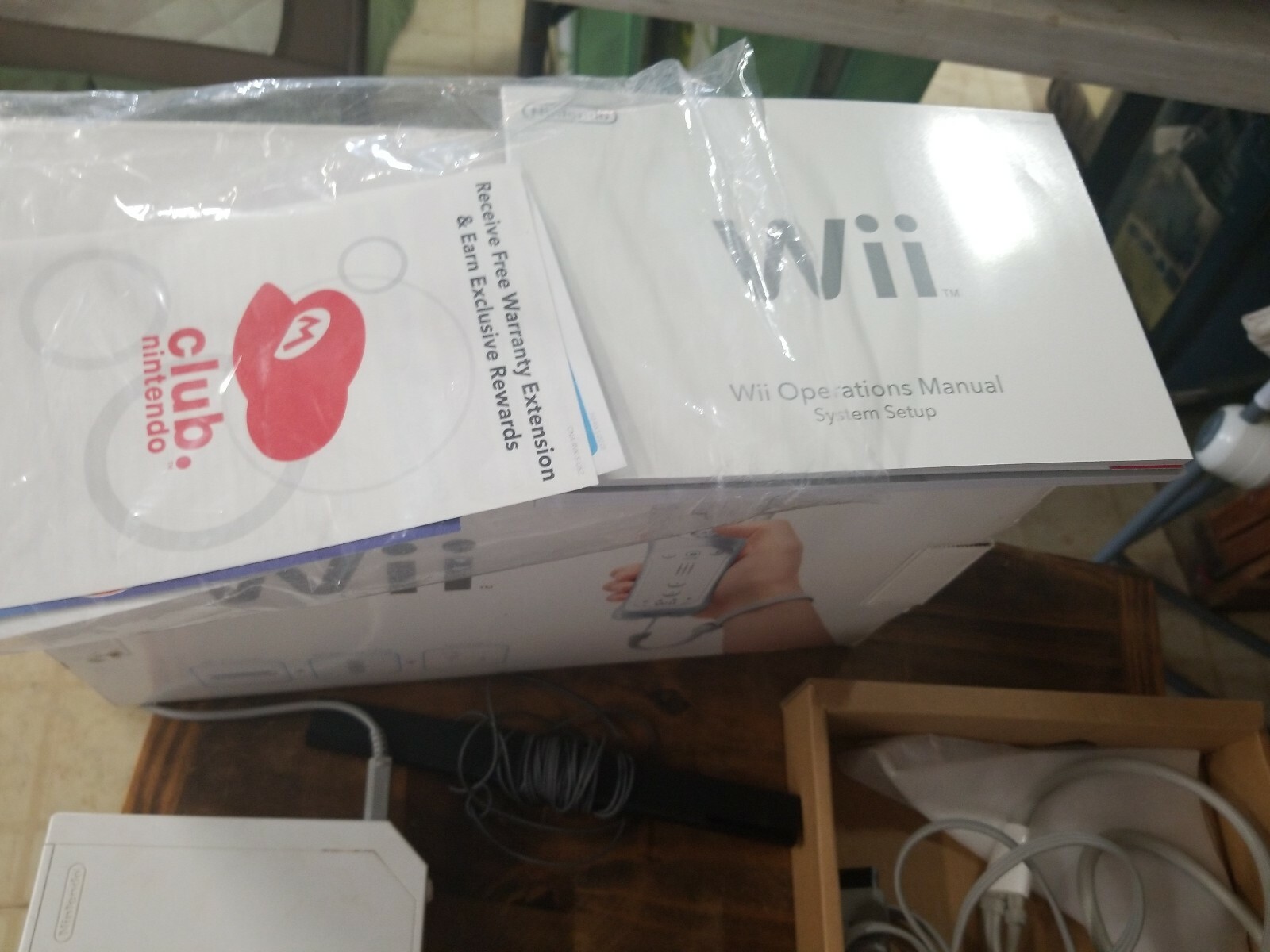 Nintendo Wii Console With Original Box, 1 Controller & 1 Nunchuck
