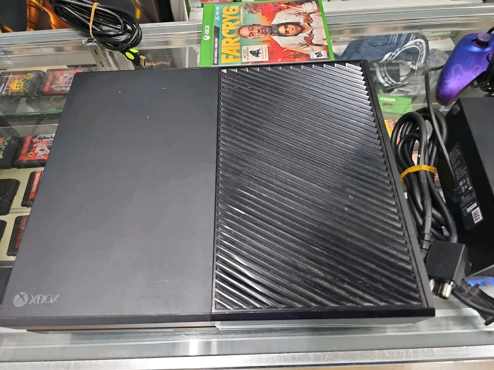 Microsoft Xbox One 1540 500GB Console – Black W/ Games Controller Tested