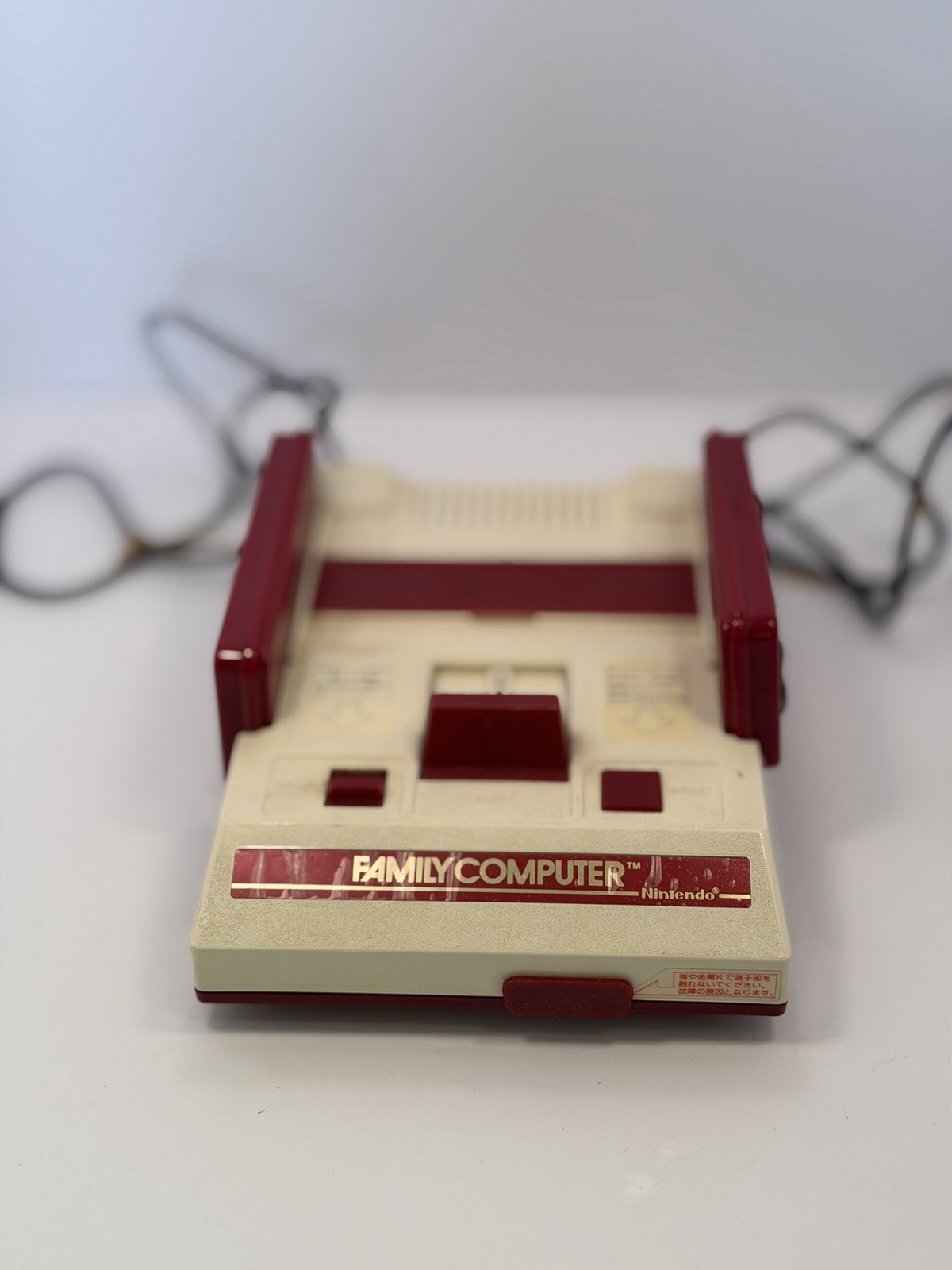Nintendo Famicom (Japanese NES) Console Tested Works No A/V Cord No Power Supply