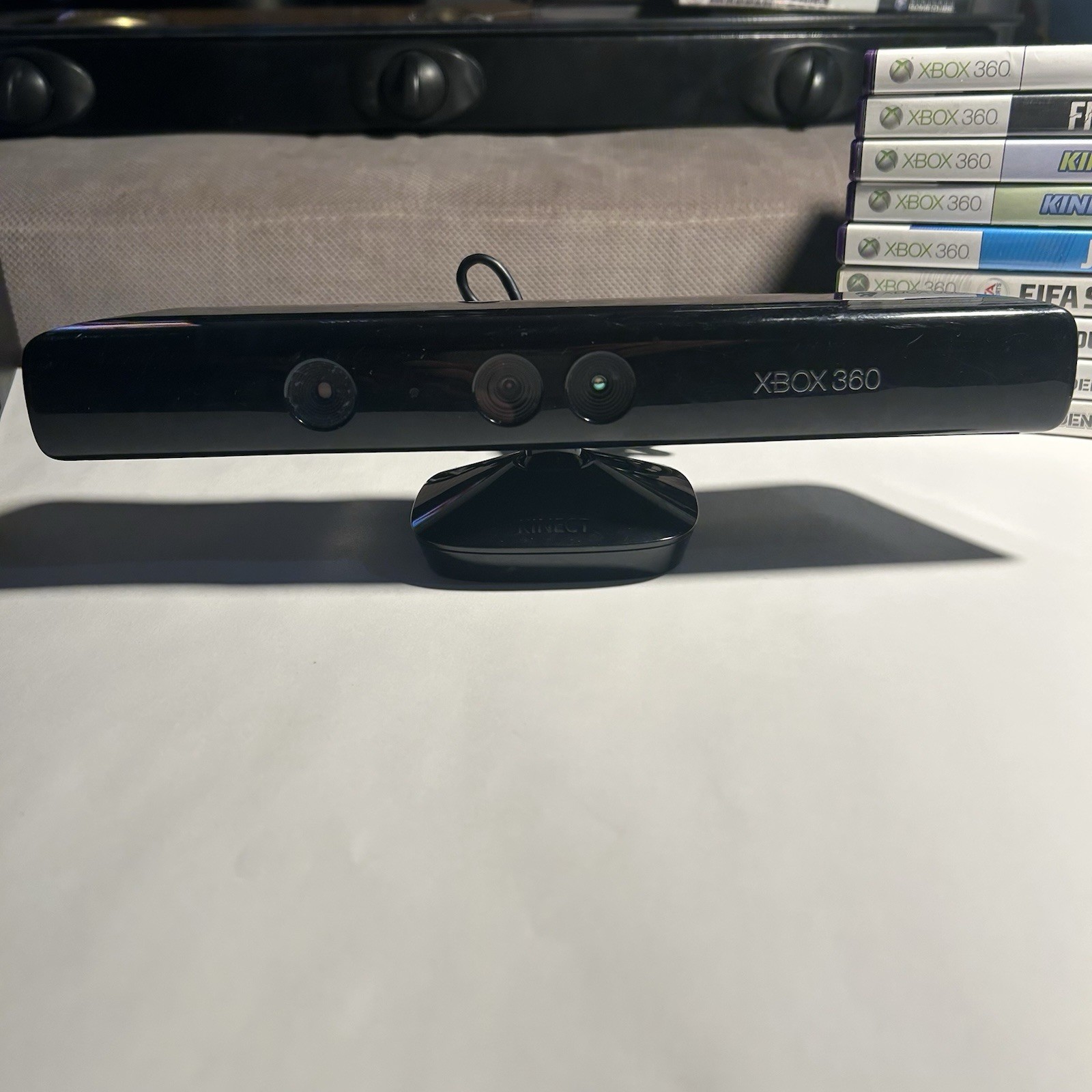 Microsoft Xbox 360 S 250GB Console – Black (1439) Bundle Lot With Games Kinect
