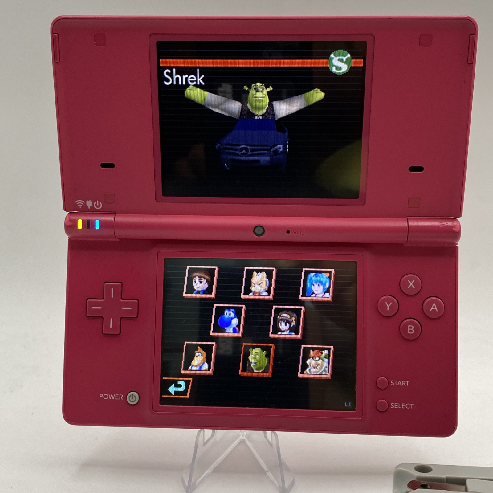 Nintendo DSi Hot Pink – Includes Preloaded Library (Large Collection)