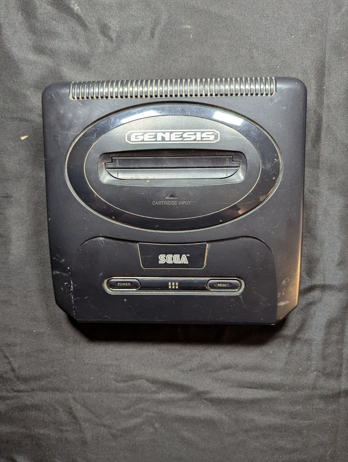 Sega Genesis Model 2 Console For Parts Or Repair Not Working No Power