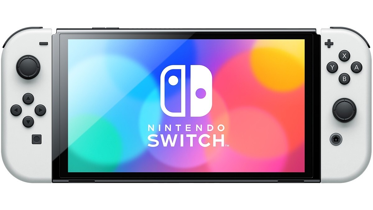 Nintendo Switch OLED Model – 64GB/White with 3 games 400 GB micro SD