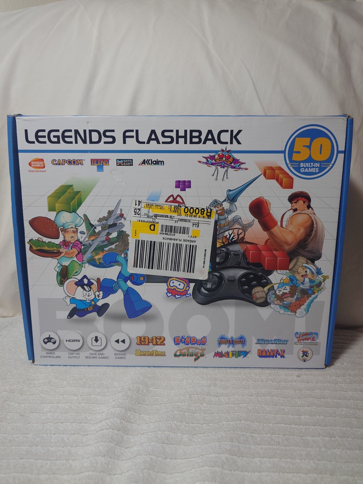 AtGames Legends Flashback Console 50 In 1 Retro Games, Brand New!