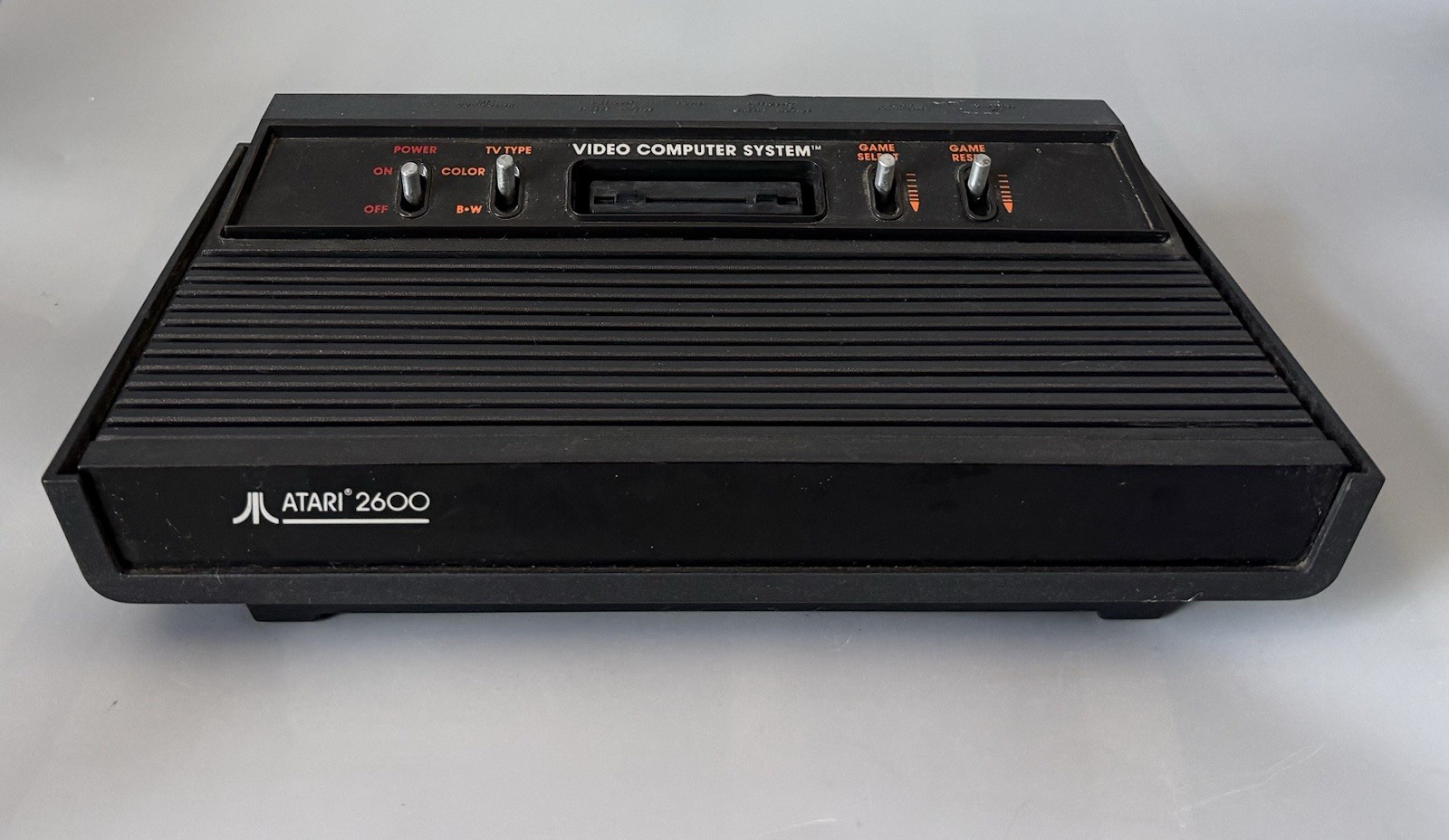Atari 2600 4-Switch Darth Vader Console — Tested/Working w/ Accessories