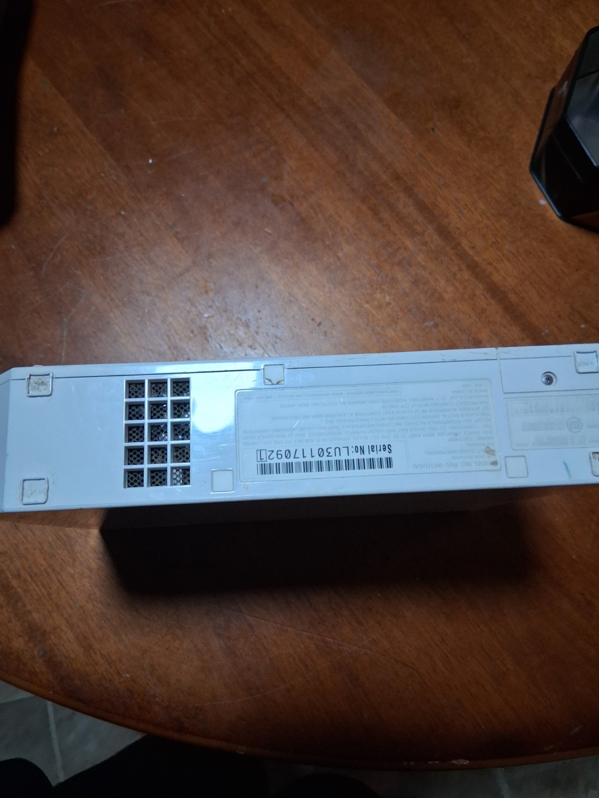 Nintendo Wii RVL-001 White Console with GameCube Compatibility