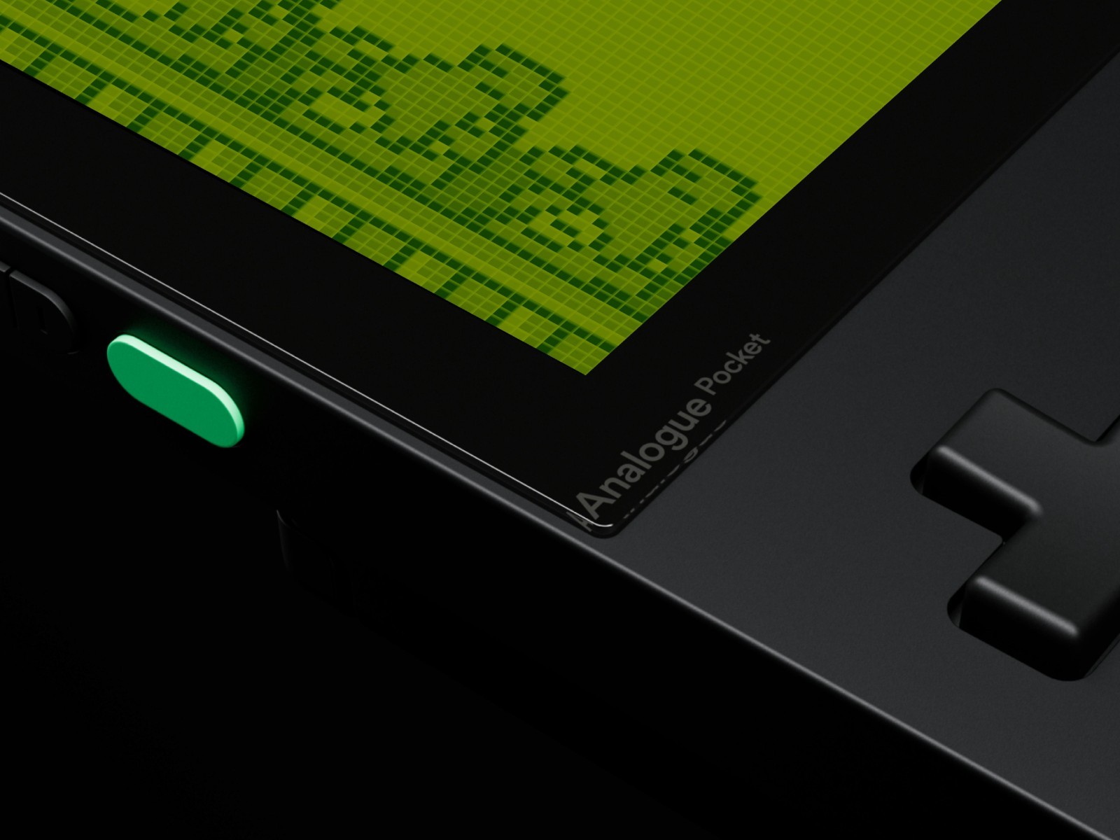 Analogue Pocket Handheld Console [black] AP-C01-SE [mint]