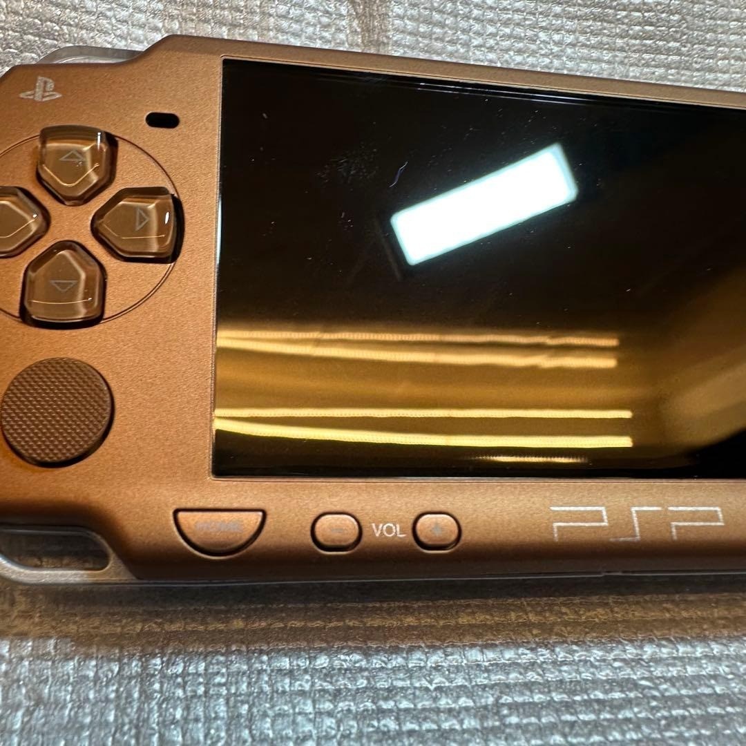 SONY PSP 2000 Matte Bronze Value Pack Console Unused Japan Region Free NTSC J