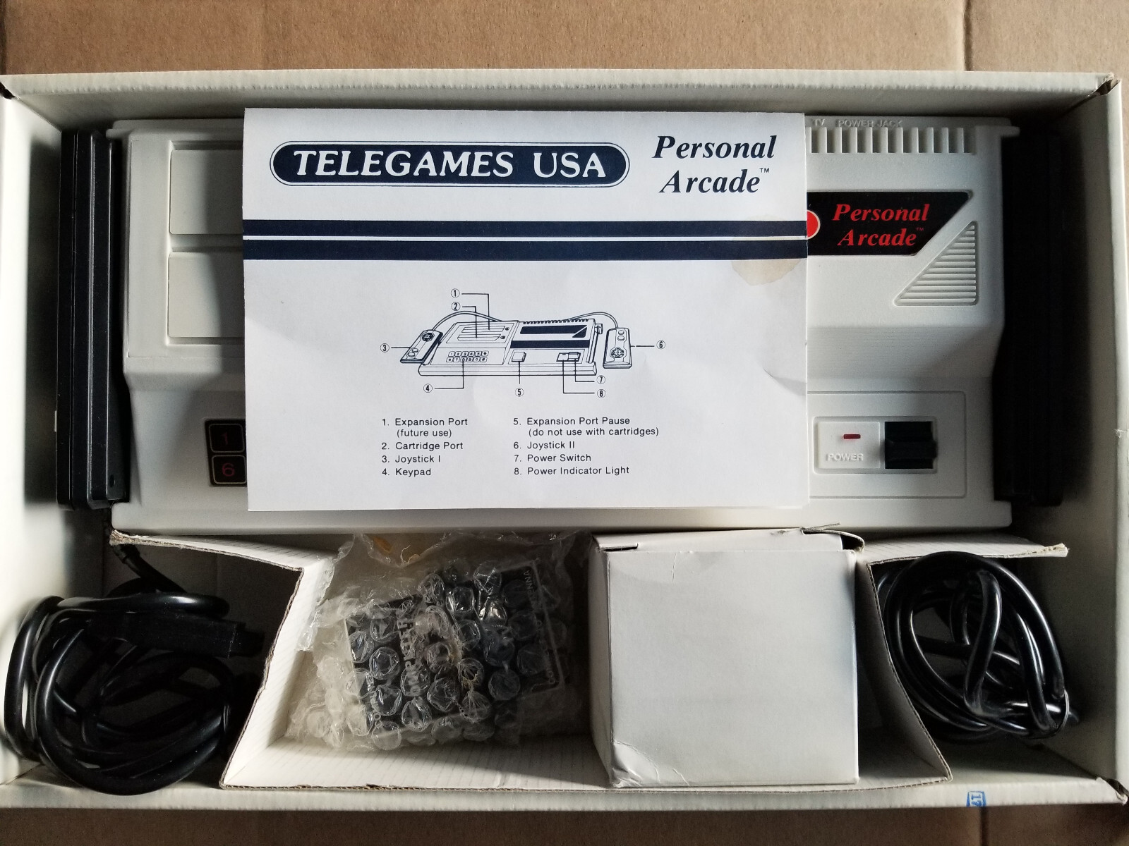 Telegames Personal Arcade – NTSC – DINA 2 in 1 ColecoVision Sega – Very Rare!