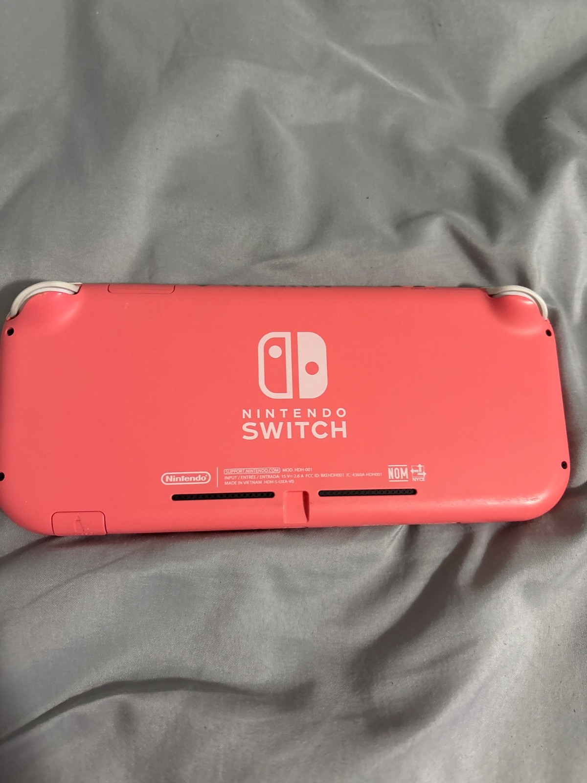 nintendo switch lite pink barely used