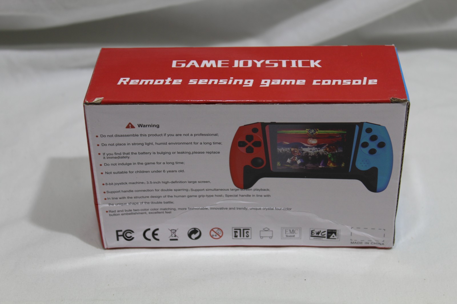 GameJoystick Q21 Remote Sensing Game Console With 500 Classic Built In Games