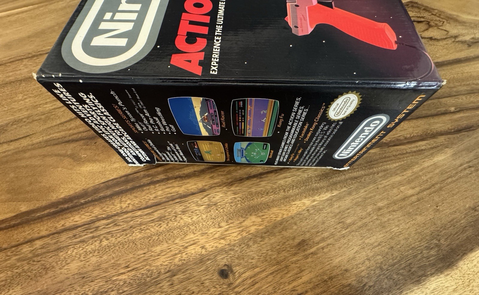 Nintendo NES Action Set System Near Complete In Box CIB Tested With Super Mario
