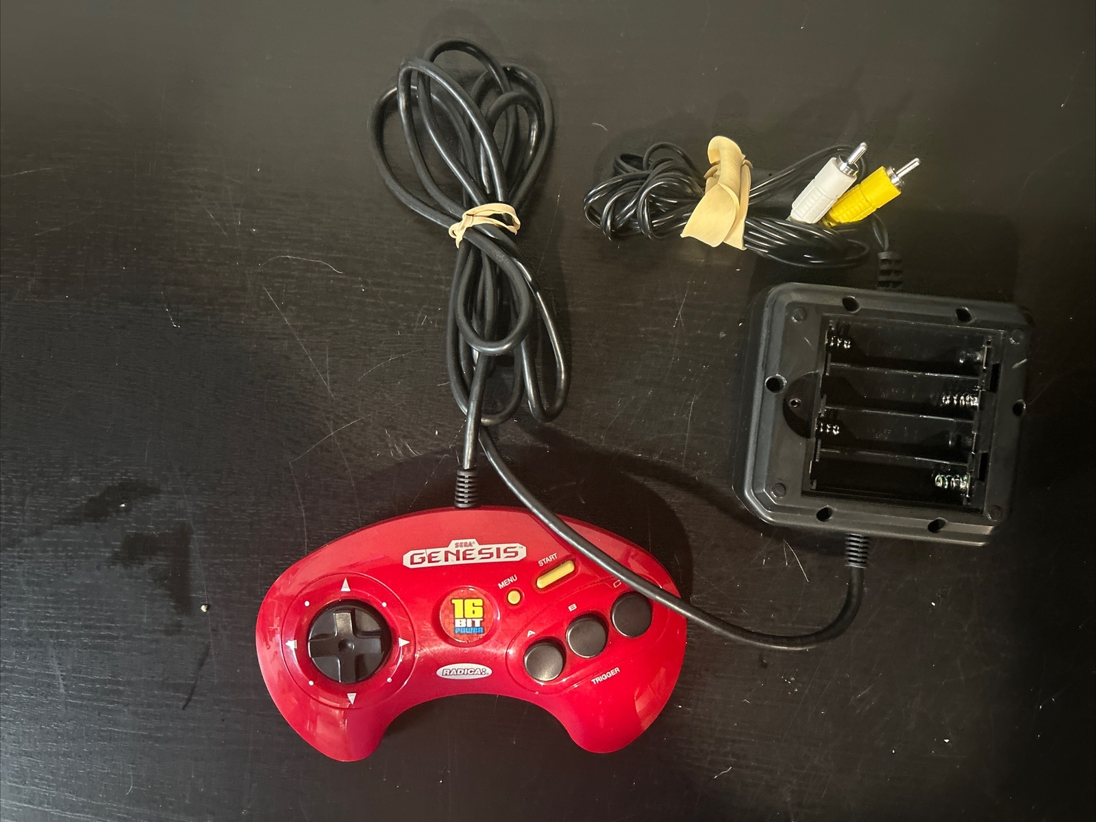 Radica Sega Genesis 16-BIT Power Plug & Play 6-in-1 Game System Tested Works