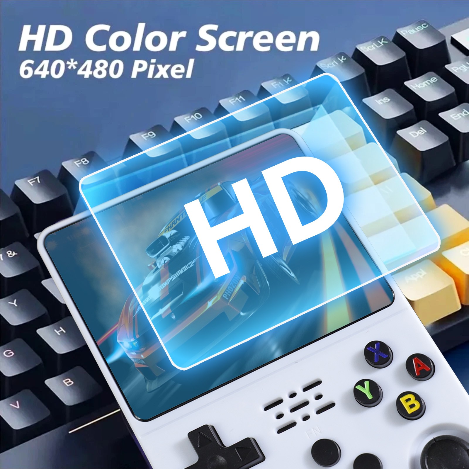 128GB R36S Handheld Game Console, 3.5 Inch IPS Screen, 20000+ Games,Video Games