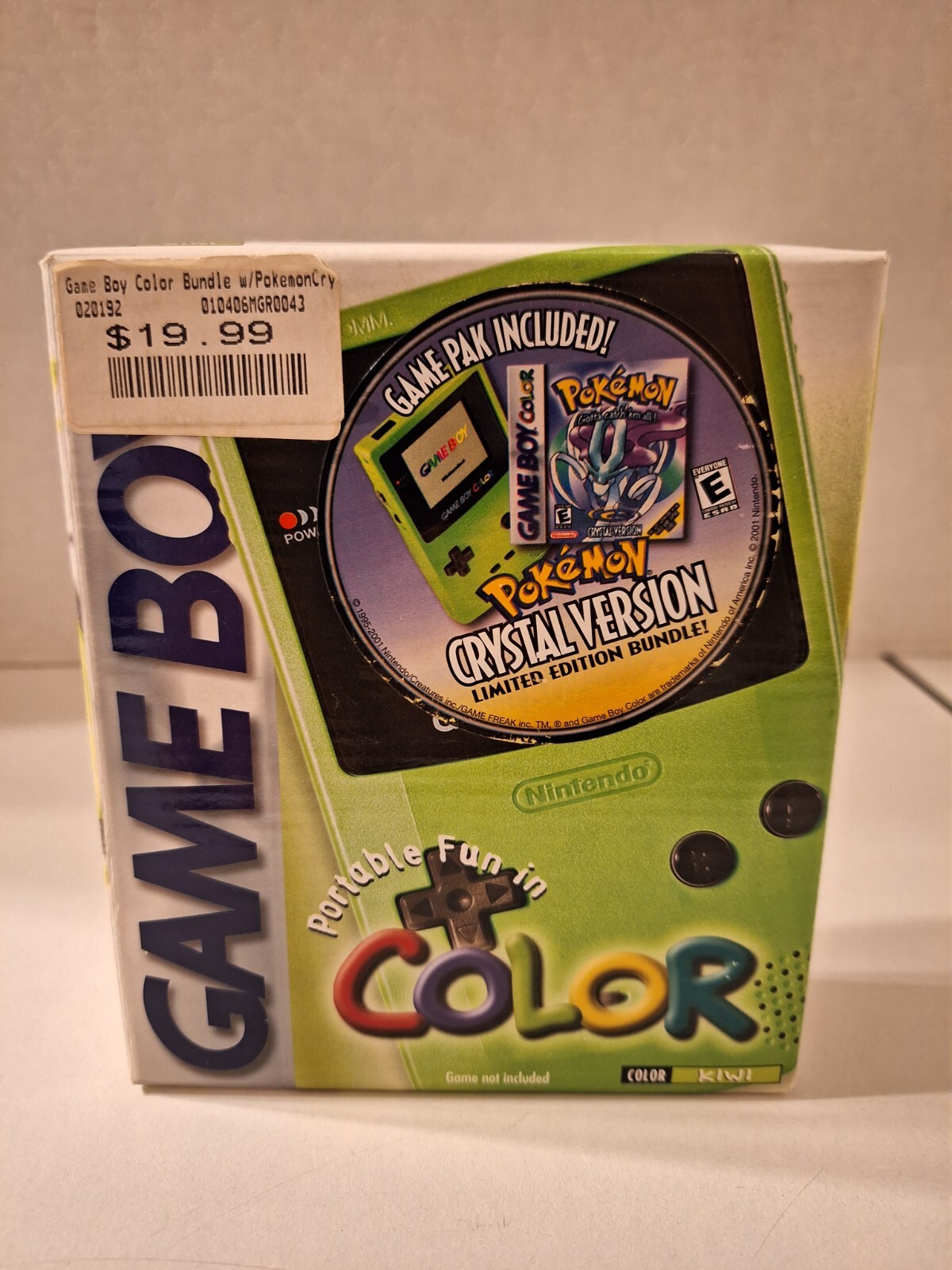 *ULTRA RARE* *SEALED* Pokémon: Crystal Version Limited Edition Bundle NGBC, 2001