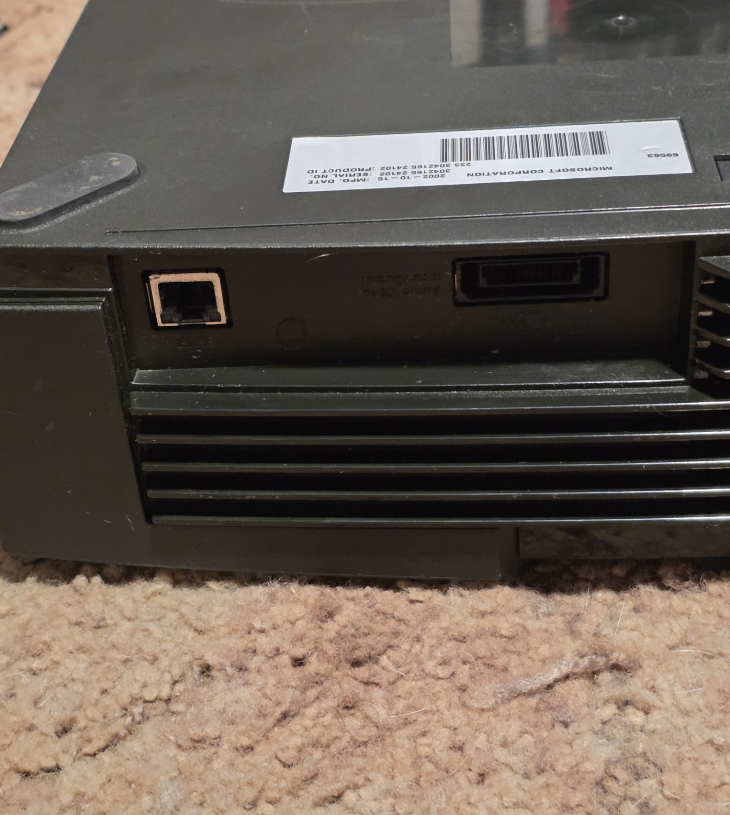 Original Xbox Console + 3 Controllers & 10 Games – Red/Green Light Error Code 7