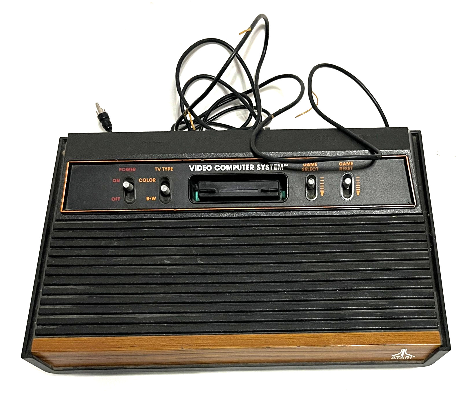 ATARI CX-2600 Console “Bundle” Controllers 32x Games Binders Joysticks UNTESTED