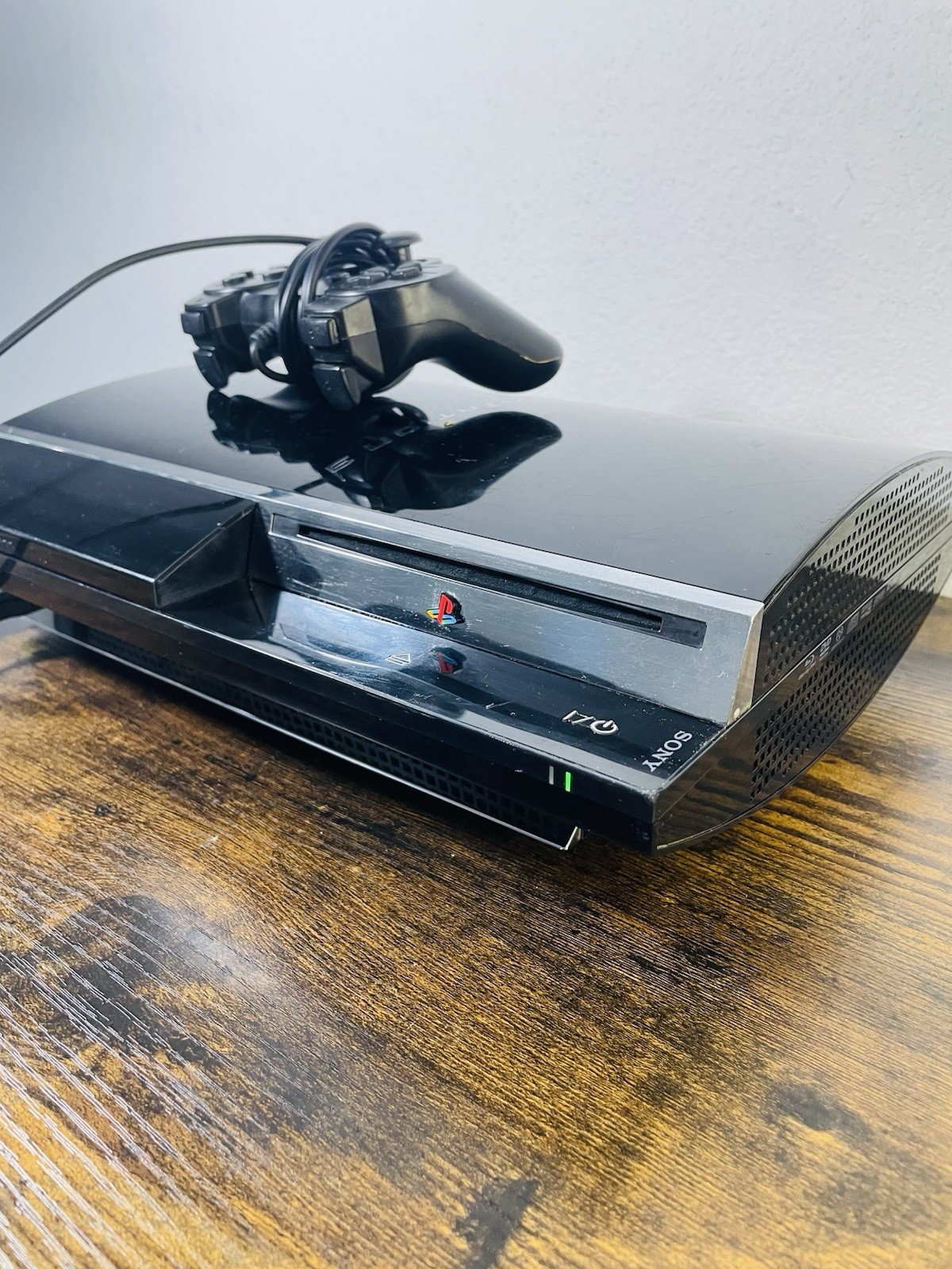 Sony PlayStation 3 PS3 Black Backwards Compatible 1080p HDMI YLOD FOR PARTS READ