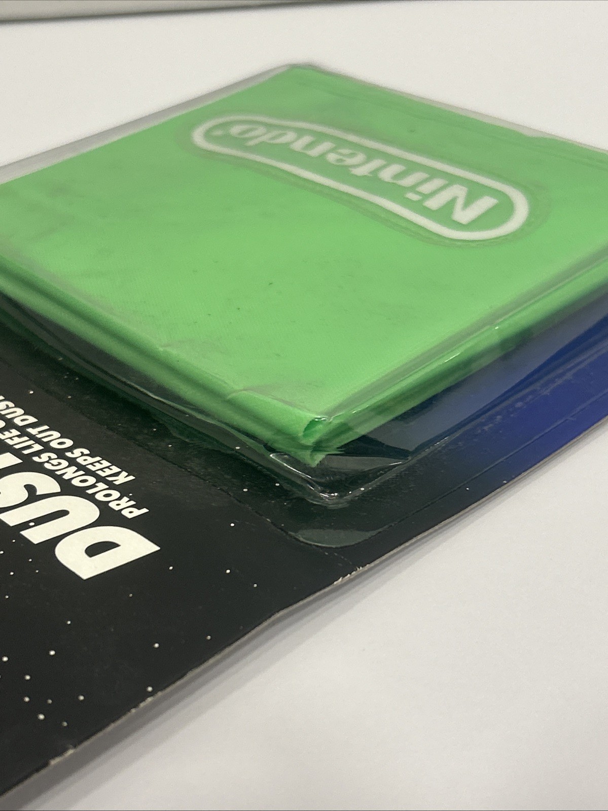 Nintendo NES Green System Console Dust Cover (Very Rare) TOYS R US 1990