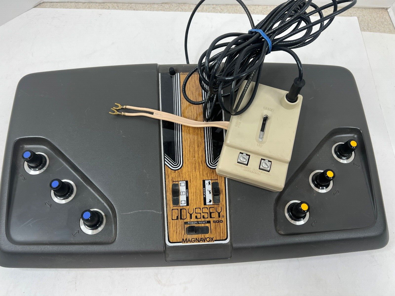UNTESTED 1976 Magnavox ODYSSEY 500 VTG Electronic Video Game TV Console SYSTEM