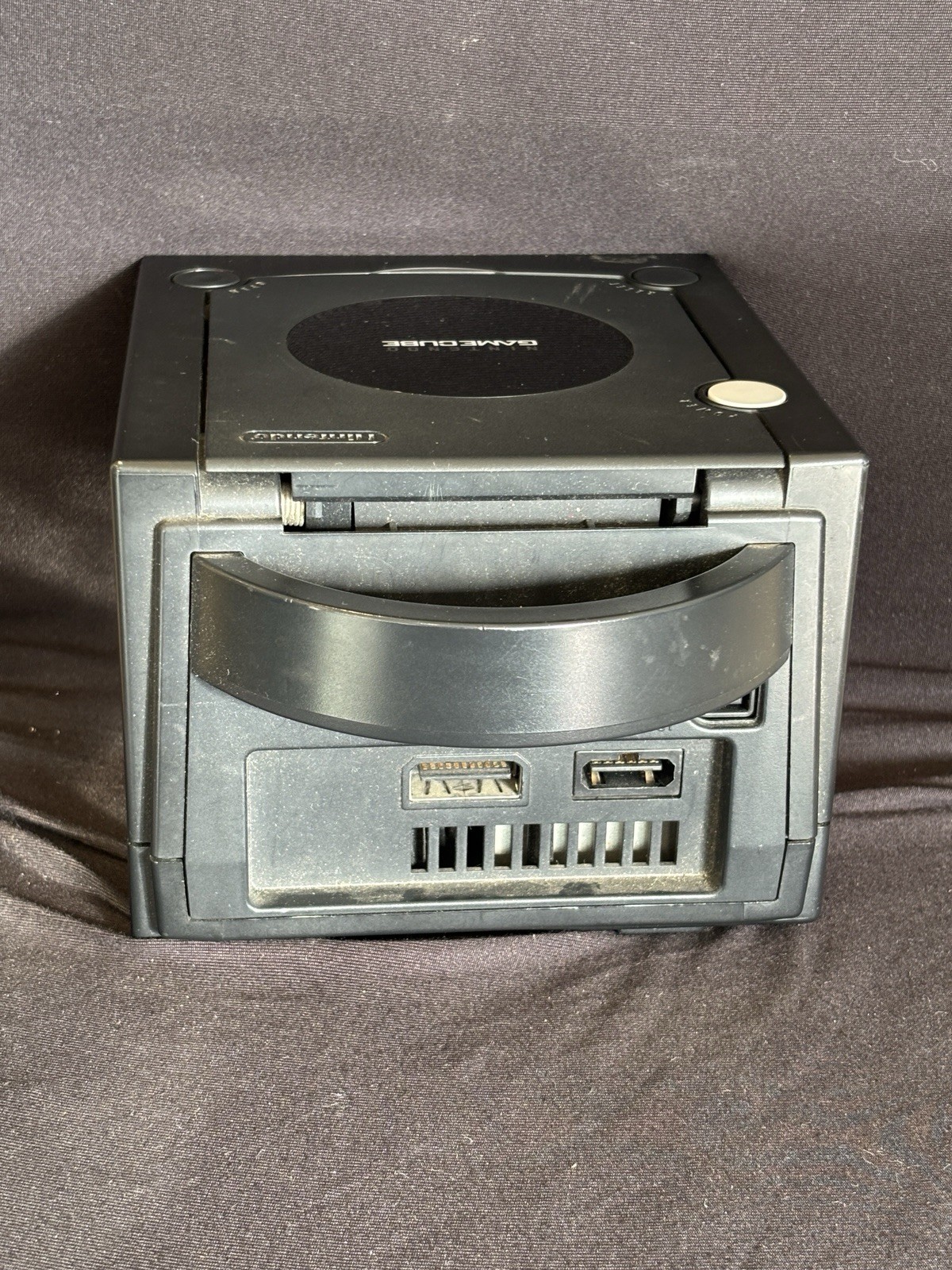 Nintendo GameCube Console DOL 001 Black Controller Memory Card OEM VTG Working