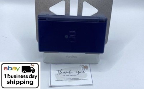 Nintendo DS Lite Console Enamel Navy USG-001 Screen Corner Whitening 1day ship