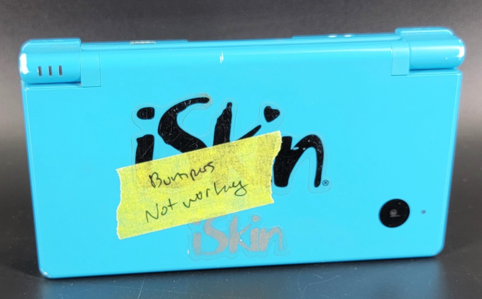 Nintendo DSi Light Blue TWL-001 (USA) – For Repair – Bumpers Not Working