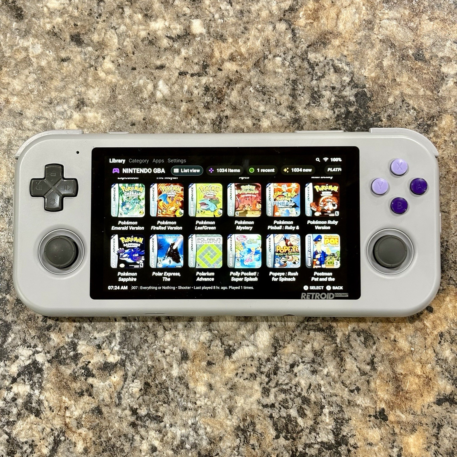Retroid Pocket 3+ Plus & Grip, Gaming Handheld, 128GB + 64GB Card, Ready To Play