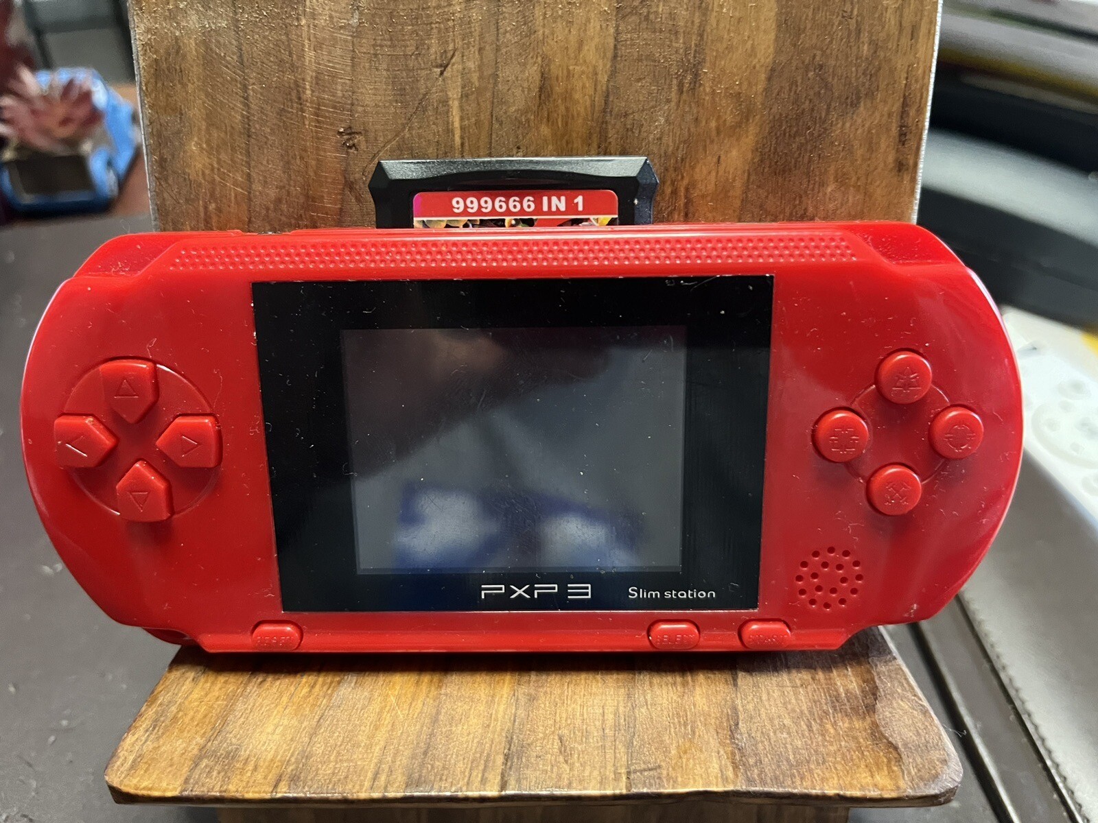 PXP3 Pocket Light Game System & 999666 in 1 Game Cartridge