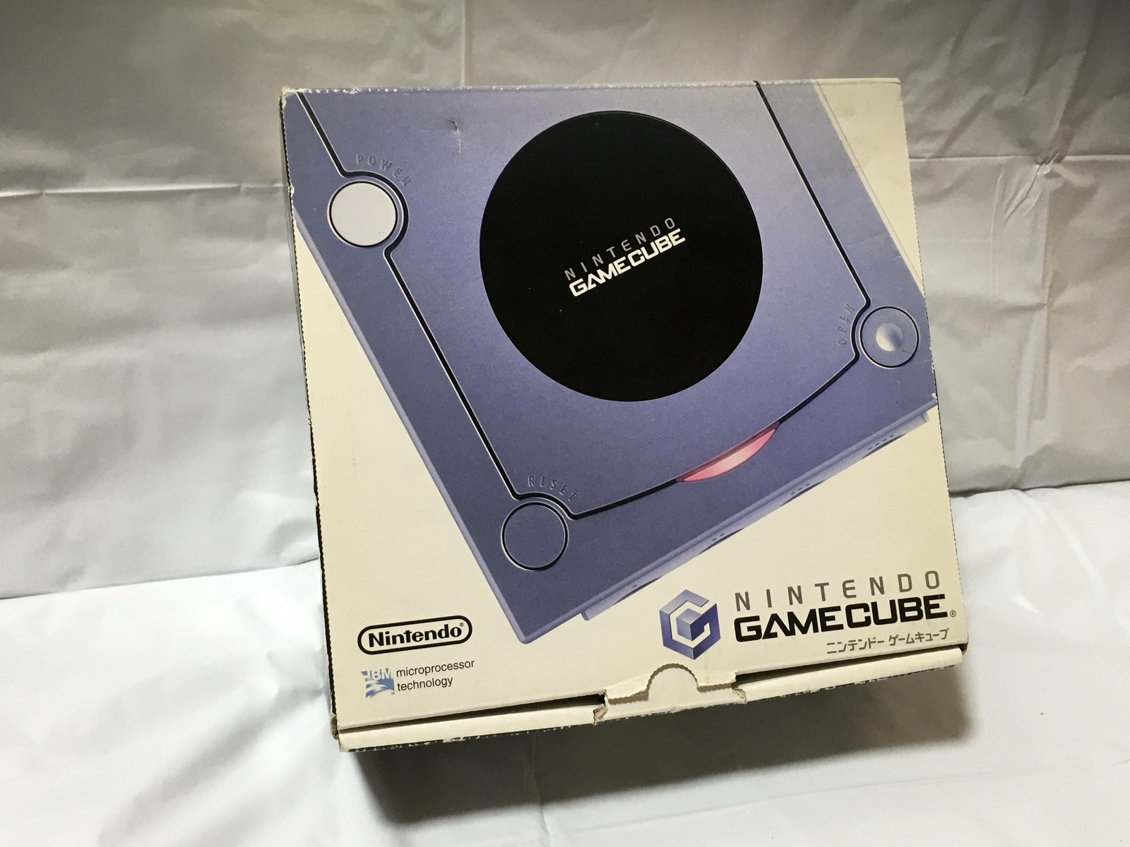 Nintendo Game Cube Silver Console DOL-001 Japan GC Working Tested by FedEx