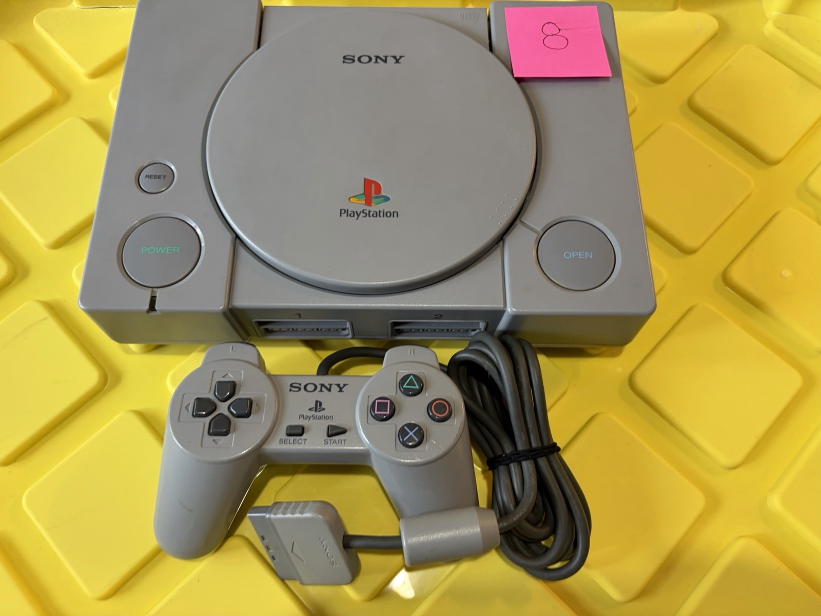 Sony PlayStation 1 Console SCPH-7501 Gray NTSC-U/C