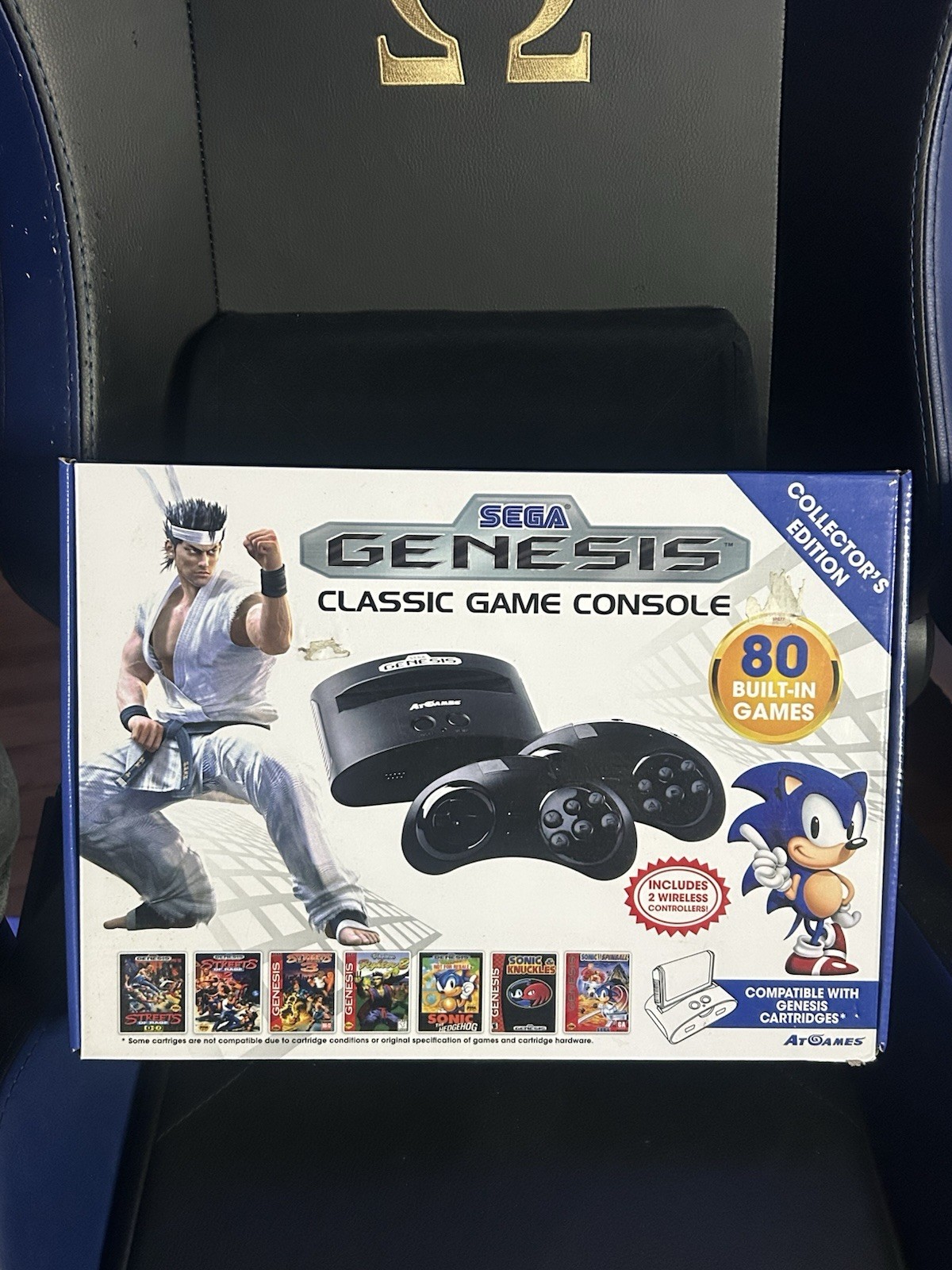 Sega Genesis Classic 80 Built-in Games Collector’s Edition Wireless Tested