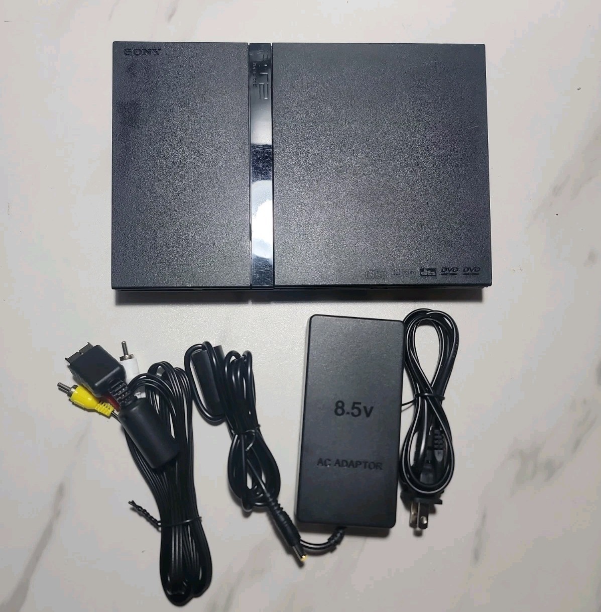 Sony PlayStation 2 – Slim Home Console – Black Tested