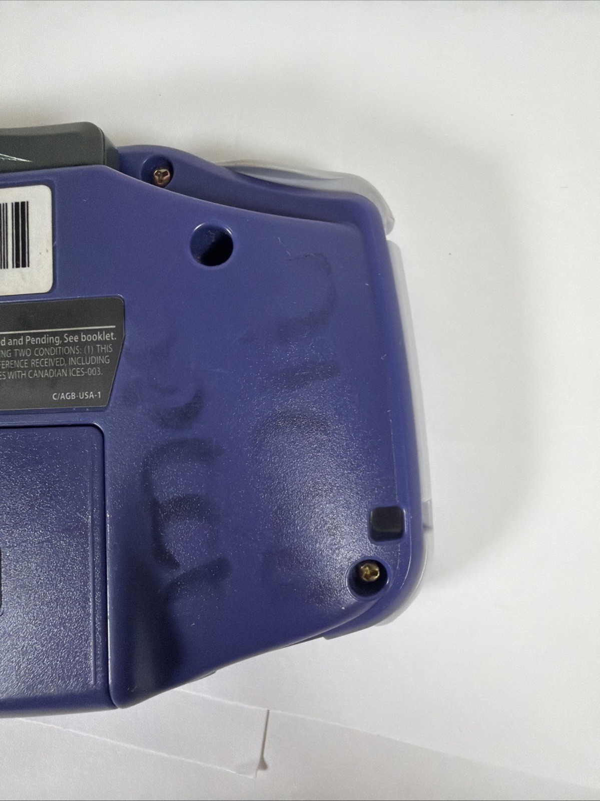 MINT Game Boy Advance Indigo – AGB-001 Nintendo Console – Tested/Working