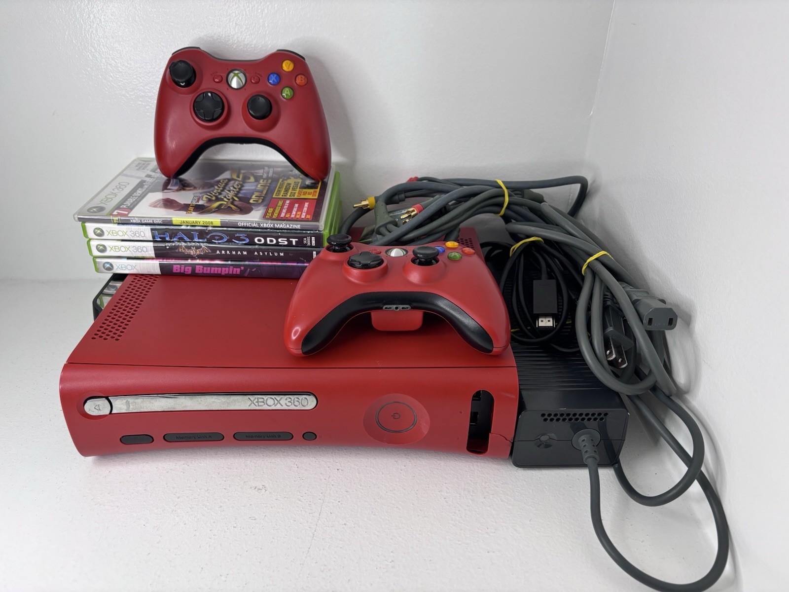 Microsoft Xbox 360 120GB Console System Resident Evil 5 Special Edition Tested