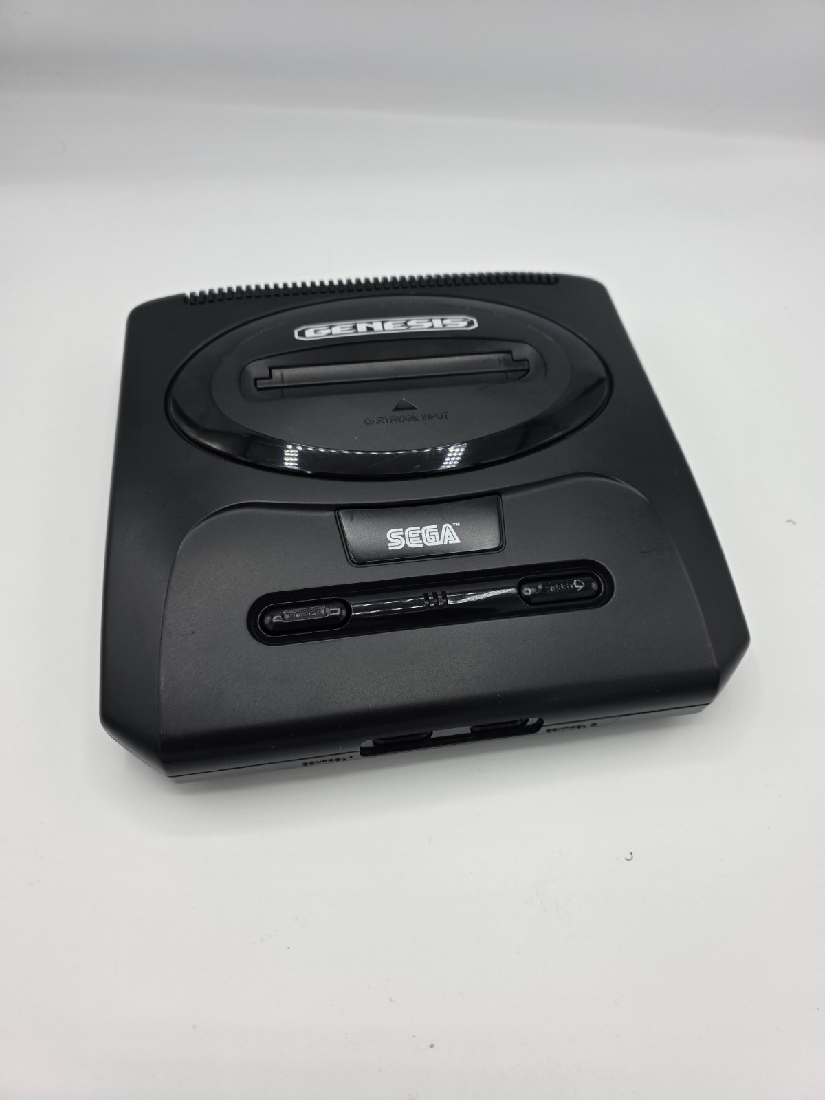 Sega Genesis Model 2 3bp Triple Bypass Mod Full Recap Green LED Console Only