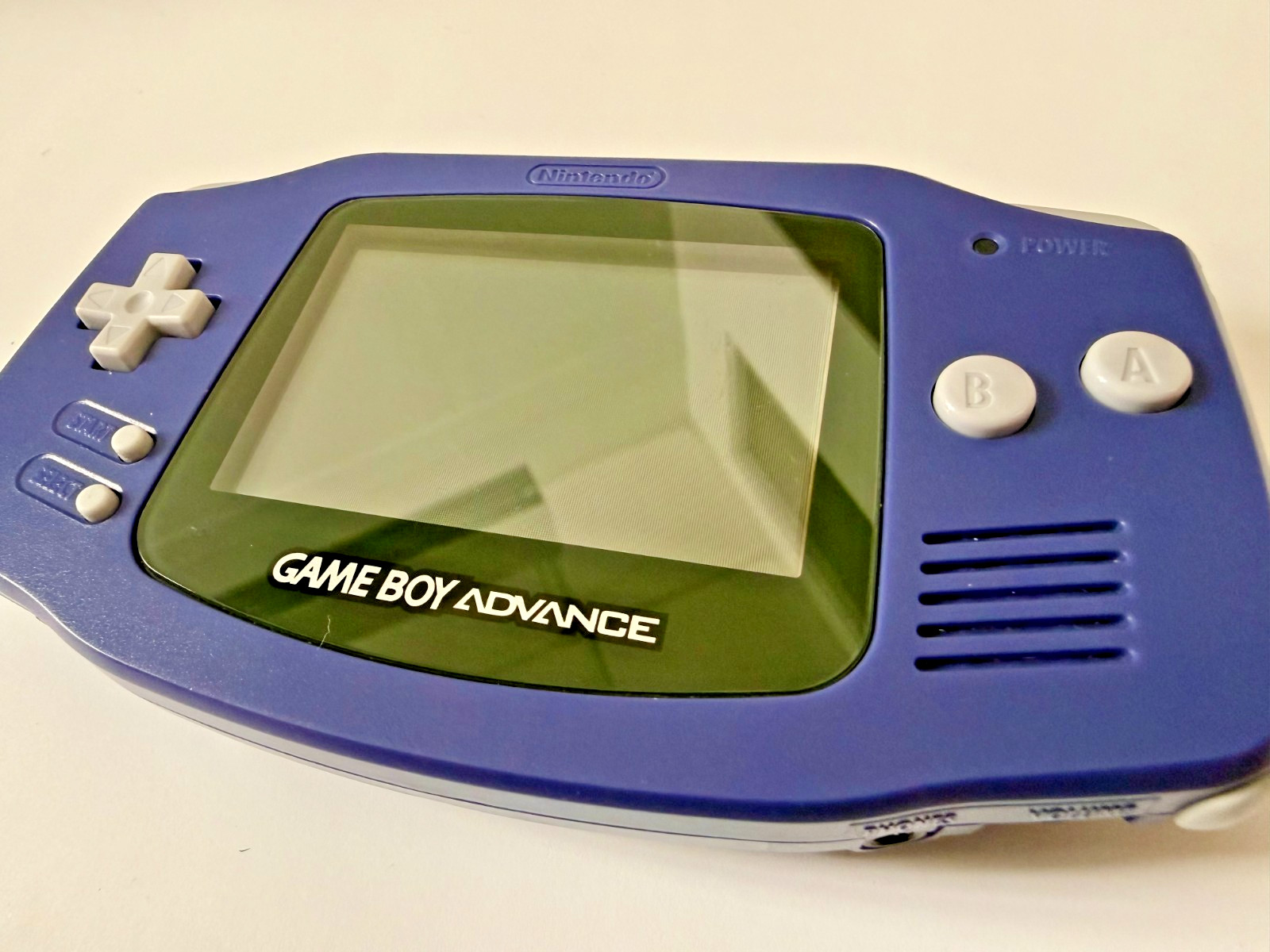 Nintendo Game Boy Advance Console (Indigo Purple AGB-001) GREAT CONDITION