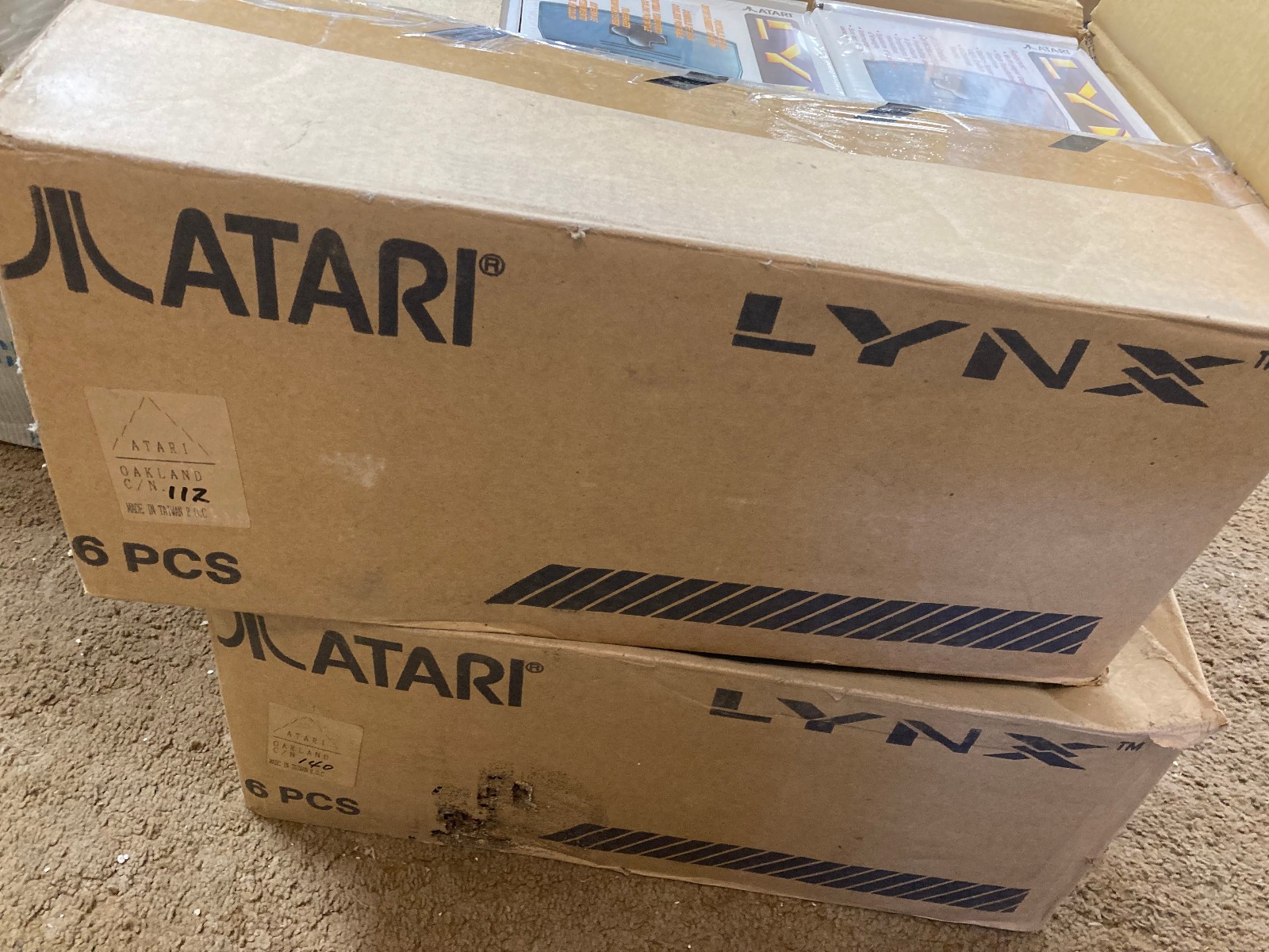 Atari Lynx II Handheld Game System WITH MANUAL in Original White BOX, PAG-0401
