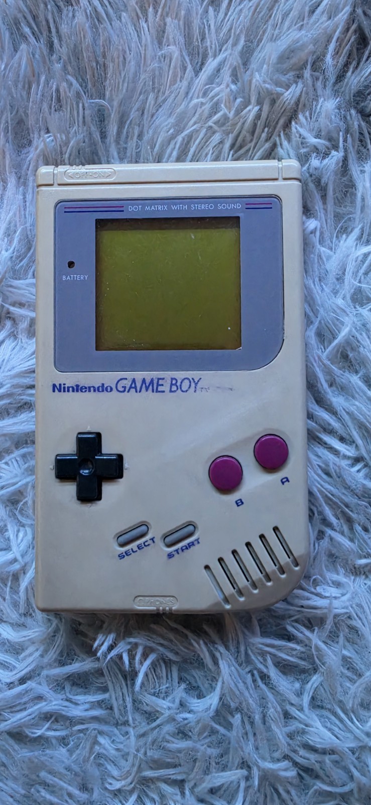 Nintendo Game Boy Original 1989 Handheld System DMG Gameboy TESTED WORKS