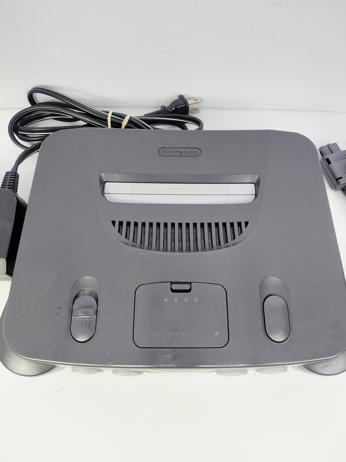 Nintendo 64 Console N64 w/ Controller Power & AV Cables Tested Working ALL OEM