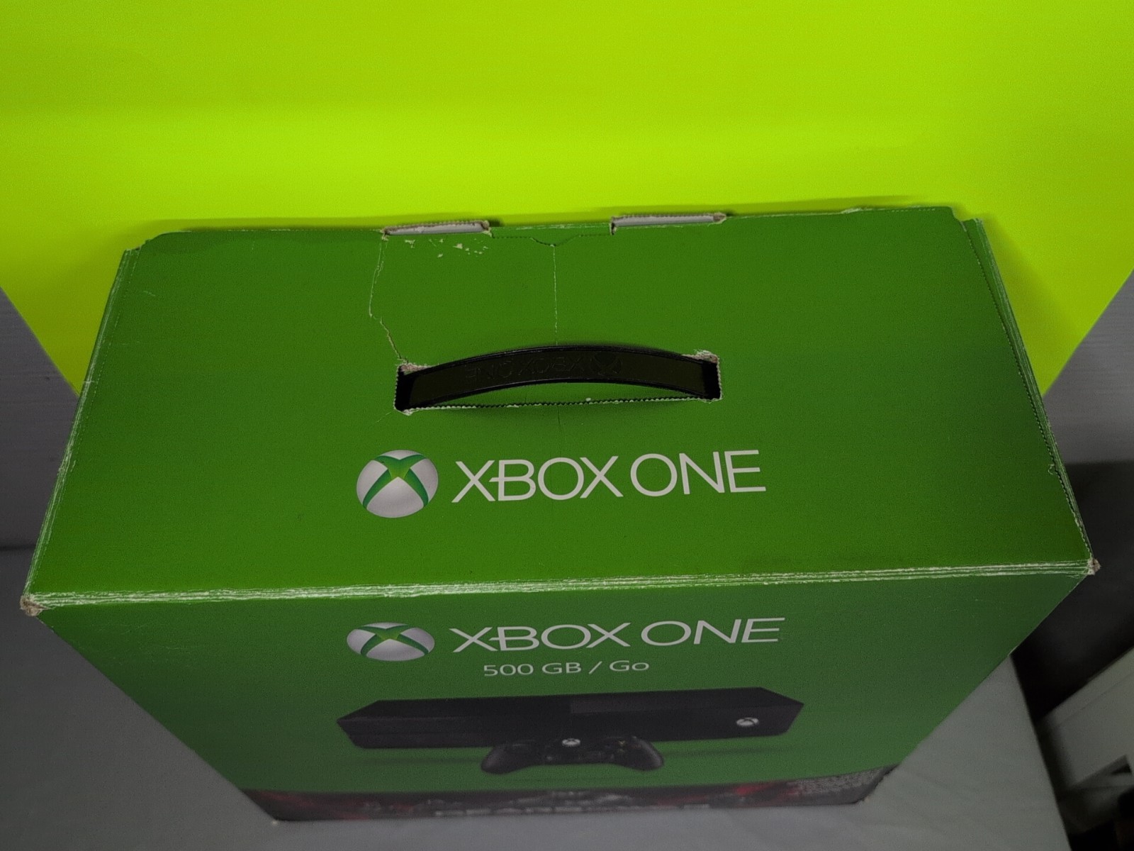 Xbox One 500GB Gears of War Ultimate Edition Console Box Only (NO CONSOLE)