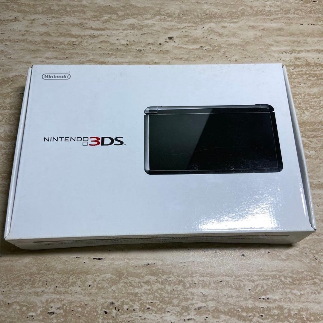 Nintendo 3DS Cosmo Black Complete in Box CIB Excellent Condition 6983