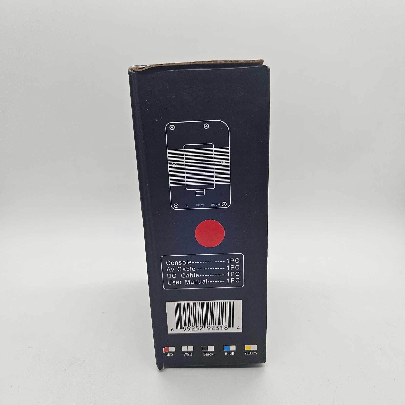 Red Retro Classic Games Handheld Small Game Console with Hundreds of games