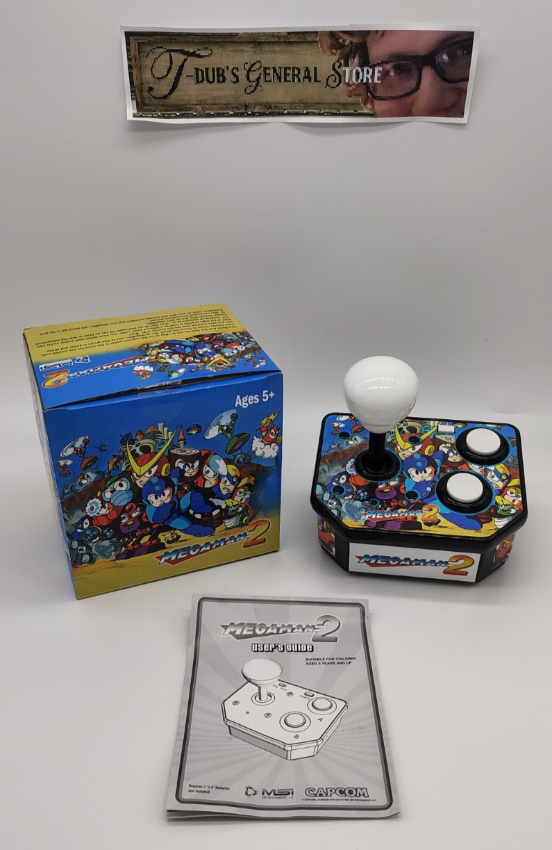 Mega Man 2 Retro TV Arcade Plug N Play Joystick Capcom Licensed MSI