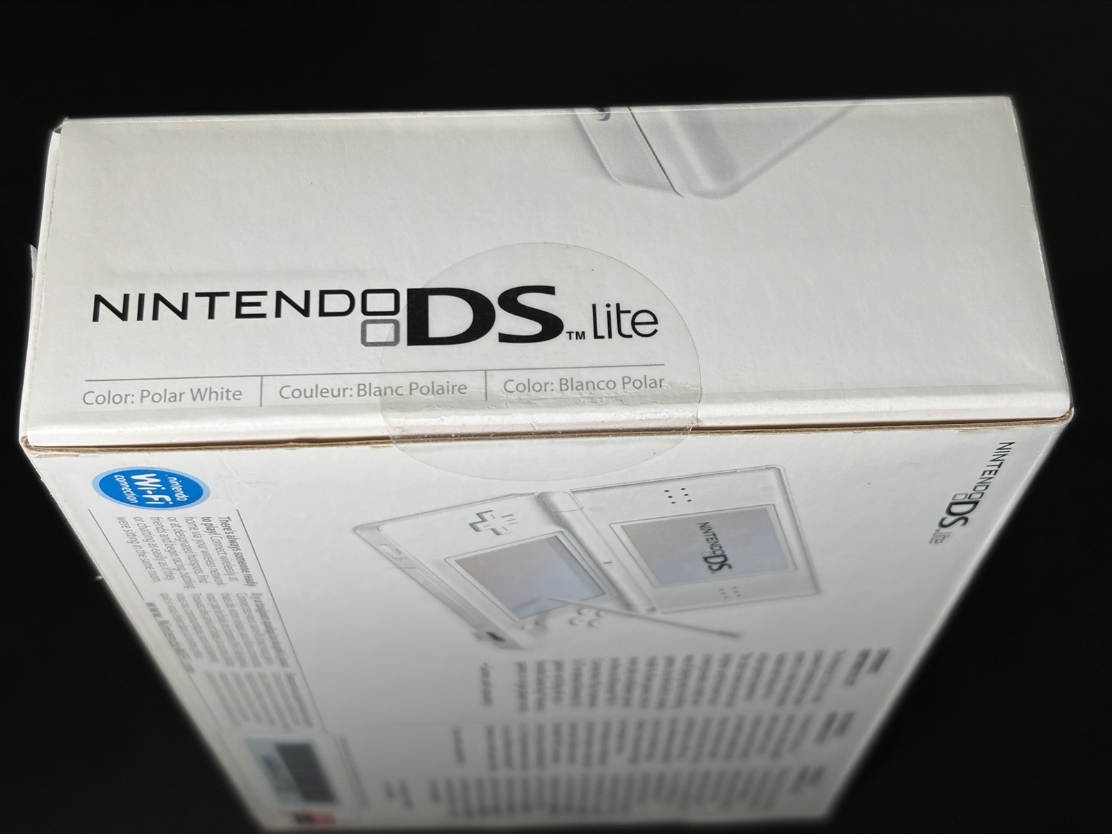 Nintendo DS Lite Handheld Game Console Polar White Very Good